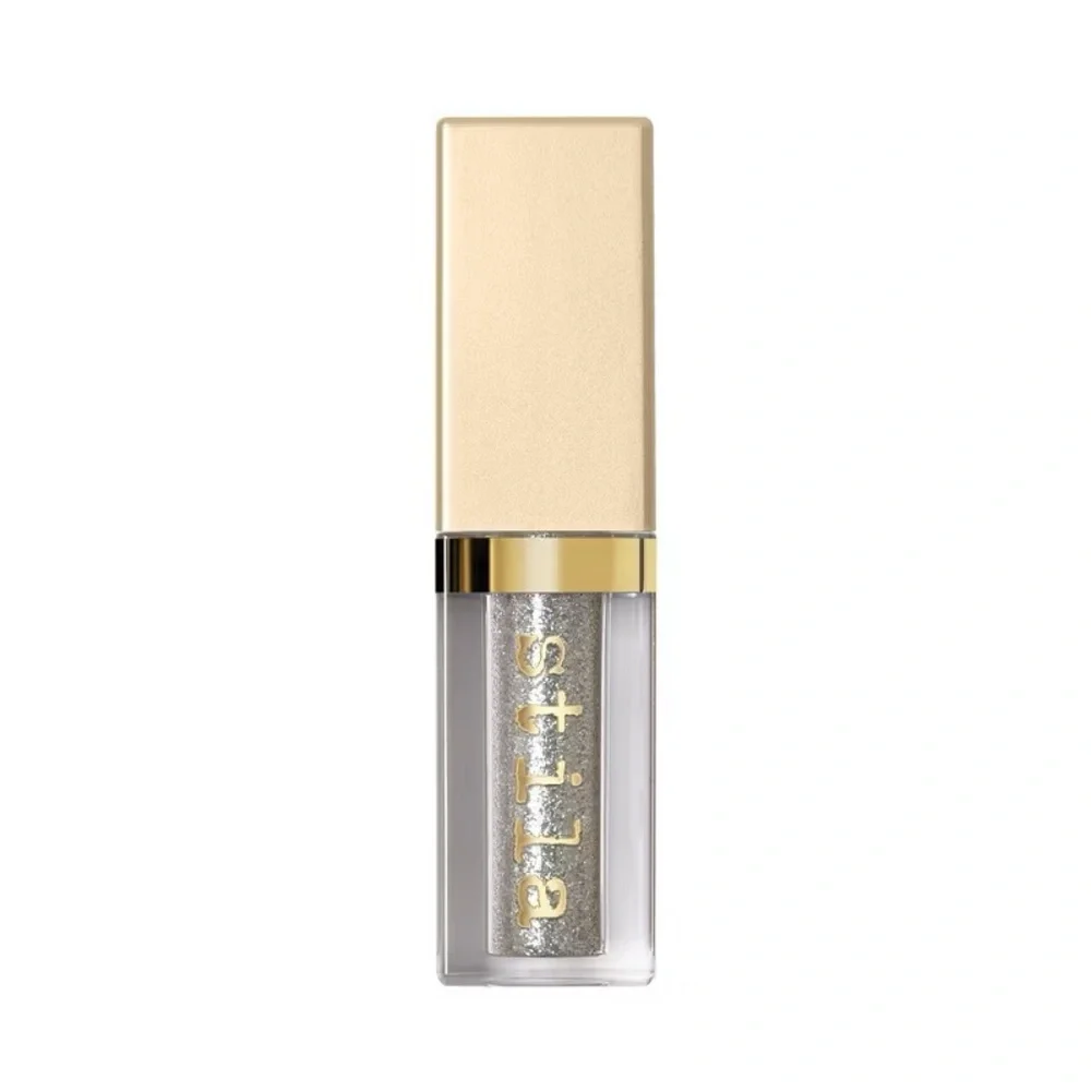 Stila Glitter and Glow Liquid Eyeshadow Diamond Dust Silver Metallic NEW IN BOX
